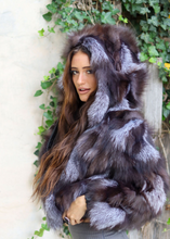 Load image into Gallery viewer, silver fox jacket