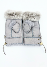 Load image into Gallery viewer, Handsfree Shearling & Rabbit Texting Gloves