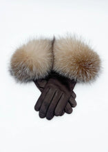 Load image into Gallery viewer, Brown Leather Gloves
