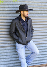 Load image into Gallery viewer, Reversible Mens Leather Jacket