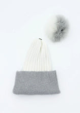 Load image into Gallery viewer, White Beanie
