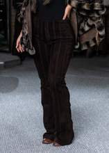 Load image into Gallery viewer, Paneled Suede Pants