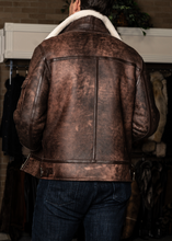 Load image into Gallery viewer, Men's Toffee Flight Jacket