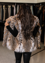 Load image into Gallery viewer, Lynx and Two-Toned Fox Vest