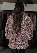 Load image into Gallery viewer, Pink Pieced Mink Parka