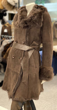 Load image into Gallery viewer, Women's Dark Brown Shearling Stroller