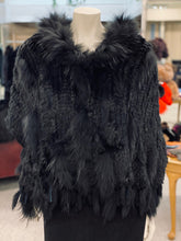 Load image into Gallery viewer, Rabbit Fringe Poncho