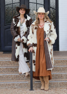 Reversible Cow Coat – Morris Kaye Furs