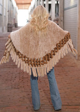 Load image into Gallery viewer, Women&#39;s Knitted Rabbit Fringe Stole