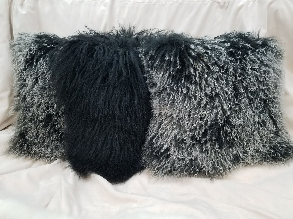 Tibetan Lamb Fur Pillows