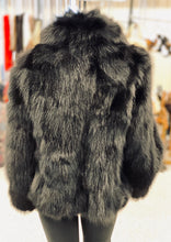 Load image into Gallery viewer, Black Jacket/Fox Fur