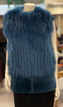 Load image into Gallery viewer, Fox with Sheared Mink Vest