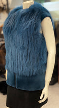 Load image into Gallery viewer, Fox with Sheared Mink Vest