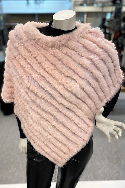 Knitted Rabbit Poncho