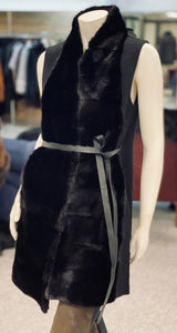 Mink/Wool/Cashmere Vest