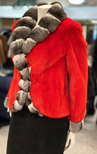 Load image into Gallery viewer, Red Mink/Chinchilla Jacket