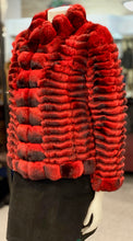 Load image into Gallery viewer, Red Chinchilla Jacket