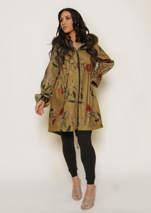 Floral Parka