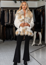 Load image into Gallery viewer, Mink Jacket with Fox Fur Trim