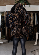 Load image into Gallery viewer, Reversible Multi Mink Parka
