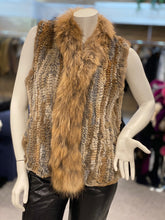 Load image into Gallery viewer, Knitted Rabbit/Raccoon Vest (9007)