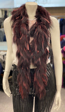 Load image into Gallery viewer, Fox Fur Fringe Boa Scarf