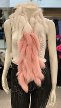 Load image into Gallery viewer, Fox Fur Fringe Boa Scarf