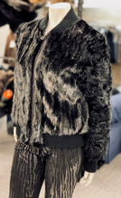 Load image into Gallery viewer, Metallic Mink and Lamb Jacket