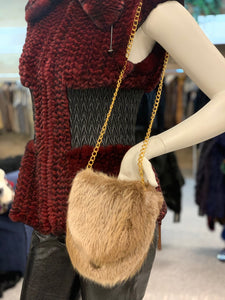 Mini Fur Handbag/Cross-body