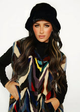 Load image into Gallery viewer, multi-colored shears mink vest