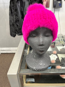 Blazing Mink Knitted Beanies
