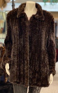 Ranch Knitted Mink Jacket