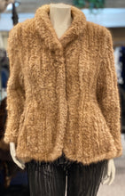 Load image into Gallery viewer, Pastel Knitted Mink Jacket