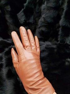 Italian Lambskin Leather Gloves