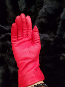 Italian Lambskin Leather Gloves